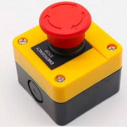 1NO+1NC e-stop push button switch emergency stop switch LAY37-11ZS