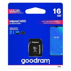 GoodRAM M1AA microSDHC 16GB Class 10 (+ Adapter)